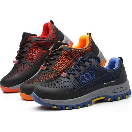 Insulated Shoes Labor Insurance Shoes Anti-smashing Anti-piercing Wear-resistant Breathable Men Safety Shoes Women Work Shoes