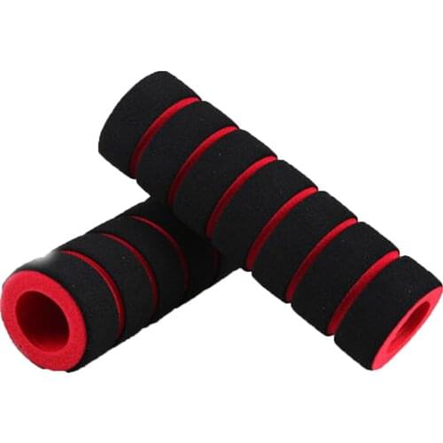 1pair Bike Racing Bicycle Motorcycle Handle Bar Foam Sponge Grip Cover Non-slip Soft Handlebar Bike Bar wholesale
