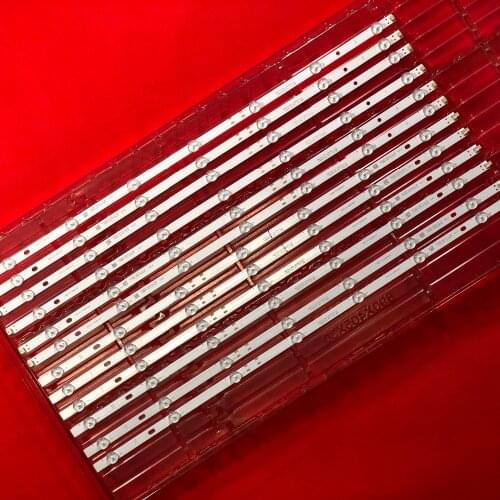 12PCSVizio SVG650A07 LED Backlight Strips (16) E65-C3 D650I-C3 D650I-C3 LFTIRXAR E65-C3 LFTIRYAR MI65T33-6X14-MCPCB-A(B)-V1