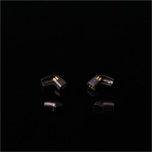 20Pairs/Lot L Shape Earphone Plugs Headphone Pin Connector For UM UE18 PRO UE11 UE5 QDC DIY Audio Cable