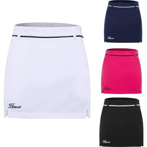 2021 Golf Womens skirt outdoor sports breathable quick drying leisure fashion anti light skirt