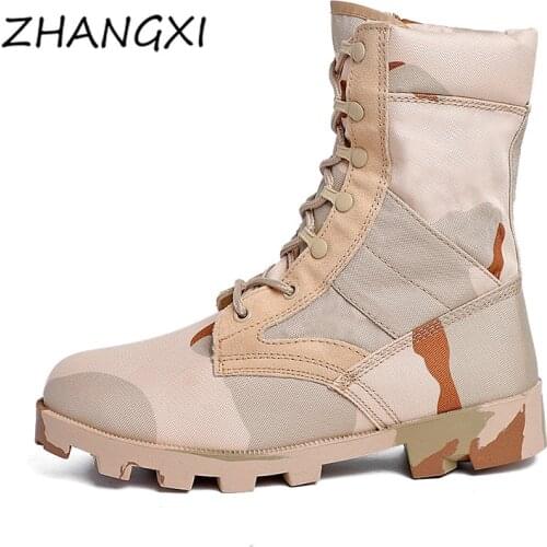 2021 Military Ankle Boots Men Outdoor Tactical Combat Man Boots Army Hunting Work Boots for Men Shoe Casua lindestructible Boots