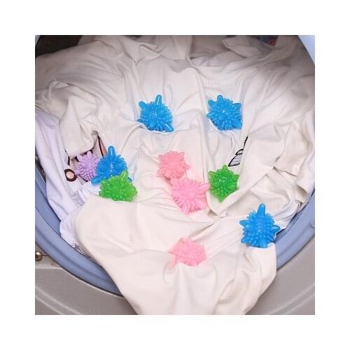 5Pcs Reusable Magic Laundry Ball for Household Cleaning Washing Solid Cleaning Balls Machine Clothes Softener Cloth Clean