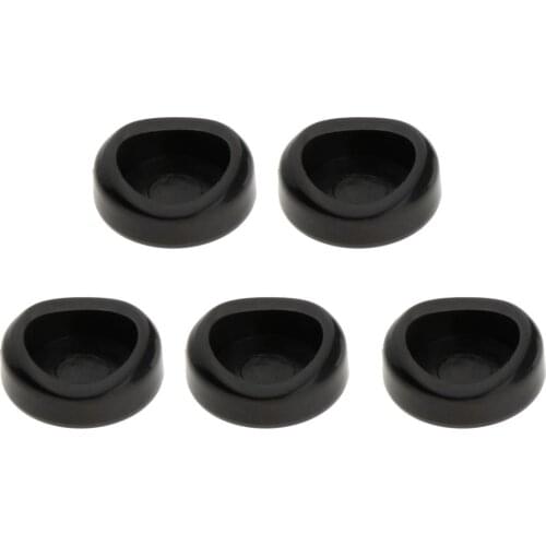 5pcs Saxophone Thumb Rest/ Button Saxophone Key Buttons Cushion Cover Thumbrest Pad Replacement for Sax Parts Accessories