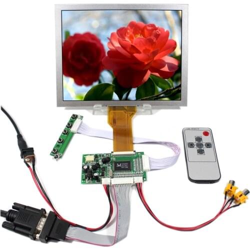 8" EJ080NA-05B 8 inch 800X600 LCD Screen work with VGA+2AV LCD Controller Board