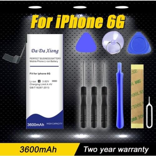 DaDaXiong 2980mAh Battery For iPhone 6 for iPhone 6G battery Free Tools