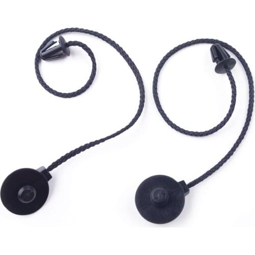 CITALL 2pcs Car Rear Trunk Storage Package Tray Tie Strap Parcel Shelf String BM51A46538AA For Ford Focus Hatchback 2012-2017