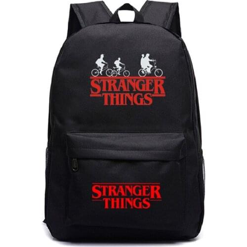 Stranger Things Travel Backpack Kids Beautiful Rucksack New Pattern Boys Girls Teens School Mochila Laptop Bags for Men Women