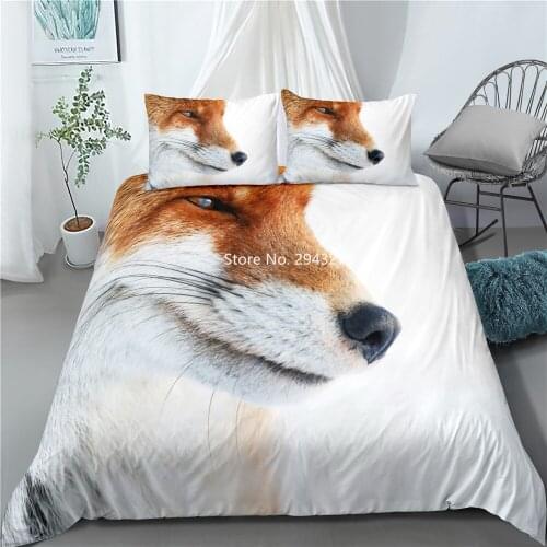 Bedding Set Animal Beast Series Pattern Fashion Duvet Cover and Pillowcase Home Textiles Deluxe Adult Children Bedroom Decor