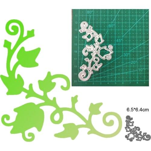 Leaf vine Halloween 2021 new metal cutting mold photo frame DIY scrapbook decoration embossing handmade template