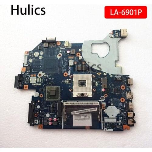 Hulics Original P5WE0 LA-6901P Laptop Motherboard For Acer 5750 5750G Series MBR9702003 MB.R9702.003 HM65 Main board