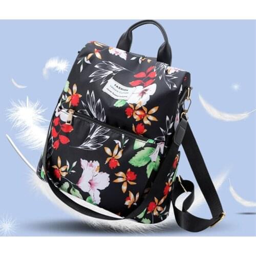 Fashion Womens Backpack Weekend Outdoor Travel Overnight Organizer Umbrella Wallet Cell Phone Small Items Storage Accessories