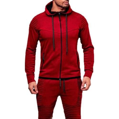 Men Sports Casual Hoodies Wear Zipper Fashion Tide Jacquard Hoodies Fleece Jacket Fall Sweatshirts Autumn Winter Coat толстовки