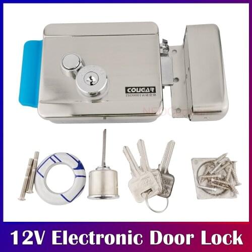 NEOCoolcam 12V Electronic Door Lock metallic Lock Access Control Security System For Video Door Phone Intercom