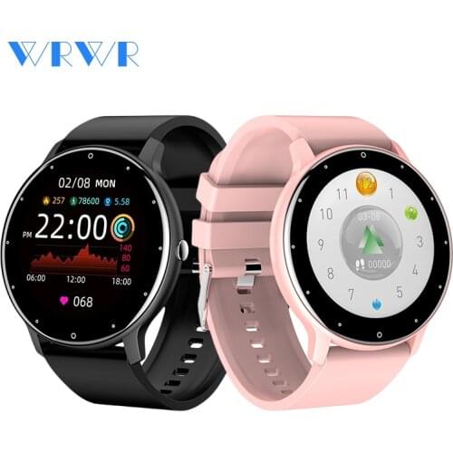 WRWR 2021 New Smart Watch Men Full Touch Screen Sport Fitness Watch IP67 Waterproof Smartwatch For Android Xiaomi Samsung Redmi