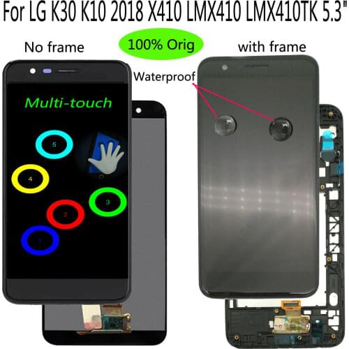 Original 5.3" For LG K30 K10 2018 X410 LMX410 LM-X410 LCD Display Touch Screen