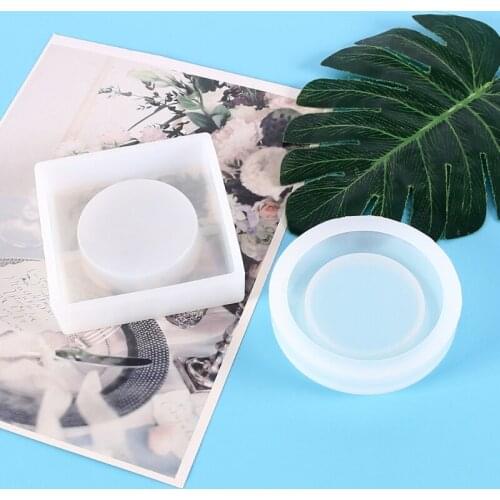 Crystal Epoxy Resin Mold Ashtray Silicone Mould DIY Crafts Home Decorations Casting Tools