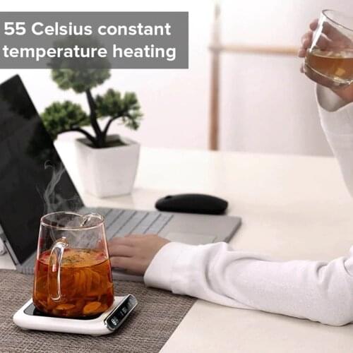 Smart Coffee Warmer Constant Temperature Usb Thermal Insulation Base Smart thermostat coaster Desktop Heater For Coffee Milk L*5