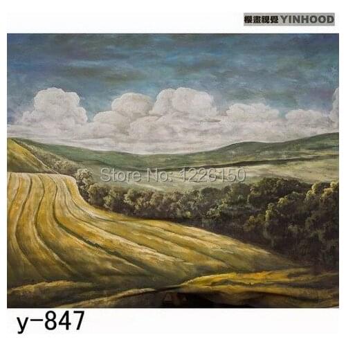 Mysterious scenic Backdrop y-847,10ft x20ft Hand Painted Photography Background,estudio fotografico,backgrounds for photo studio