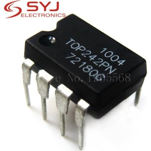 10pcs/lot TOP242PN TOP242P TOP242 DIP-7 In stock