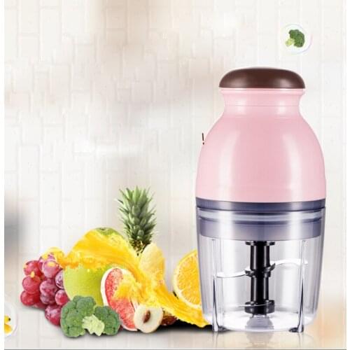 600ml Mini Electric Meat Grinder Food Processor Vegetable Fruit Blender Chopper Fruit Blender Chopper