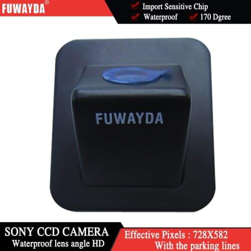FUWAYDA FOR SONY CCD Car Rear View Reverse Back Up Parking DVD GPS Navigation Kits CAMERA for Hyundai Elantra Avante 2012 HD