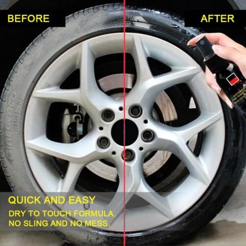 30LM Auto Wheel Cleaner Tire Cleaning Agent Tire Polish Cleaning Car Cleaning Waxing Care Waxing sponge Car Accessories TSLM1