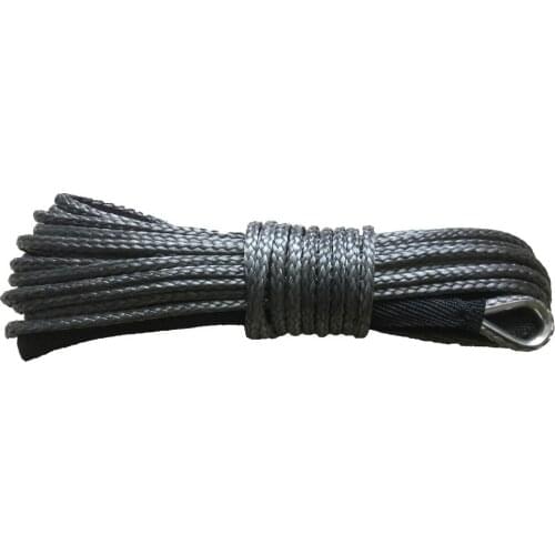 Free shipping 8mm x 70m synthetic winch line / rope UHMWPE cable for 4x4 4wd atv utv suv offroad