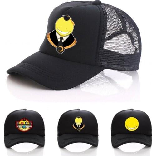 Anime Ansatsu Kyoushitsu Baseball Cap Summer Cool Mesh Net Trucker Caps hat