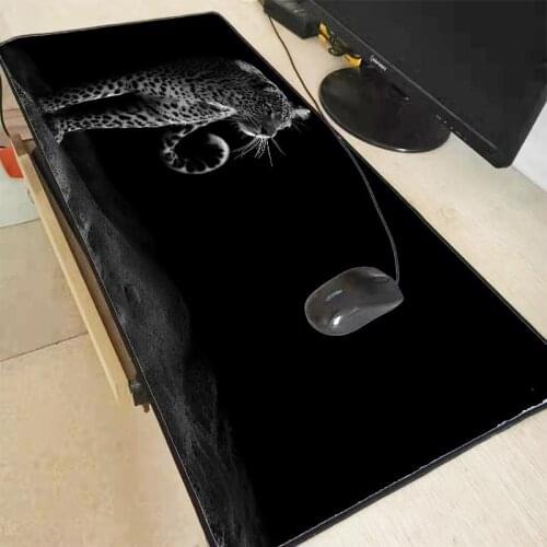 Mairuige Leopard Animal Large Mouse Pad Anti-slip Natural Rubber Computer Gaming Mousepad Desk Mat for LOL Surprise Cs Go DOTA2