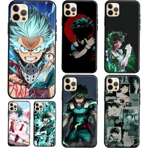My Hero Boku no Hero Academia Deku For iPhone 12 Pro Max mini Case For iPhone 11 Pro Max XS X XR SE 2020 6S 7 8 Plus Cover