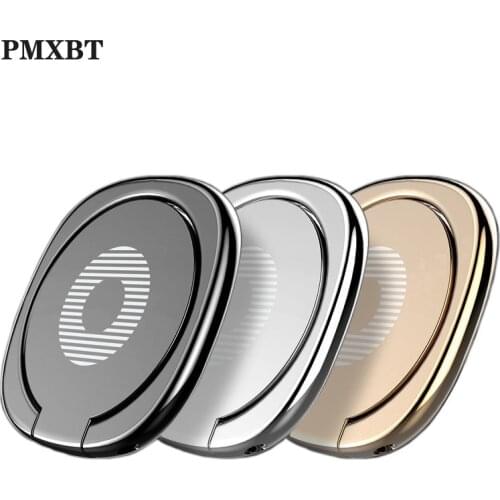 Phone Holder Ultra Thin Metal Finger Ring Holder 360 Degree Rotation Ring Bracket For Xiaomi Huawei Smart Phone Universal Stand