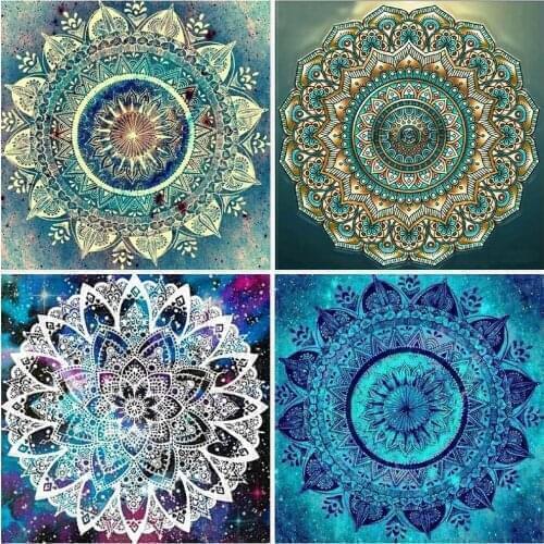 EverShine Diamond Embroidery Religion Diamond Painting Full Square Landscape Mosaic DIY Rhinestones Cross Stitch Decor For Home