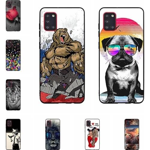 Soft TPU Case For Samsung Galaxy A31 Case Silicone Ultra Thin Back Cover for Samsung Galaxy A31 Phone Case Funda Coque Capa