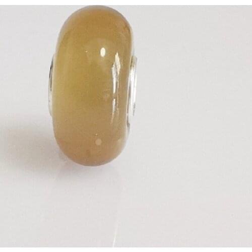 925 Sterling Silver Discoloration Murano Glass Beads Fit Original Charm Bracelet Lampwork Beads for Jewelry Making DIY Beads