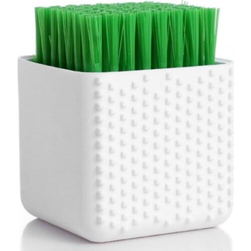 1pcs Silicone Cleaning brush Kitchen bathroom dead corner brush laundry bath household faucet cleaning brush