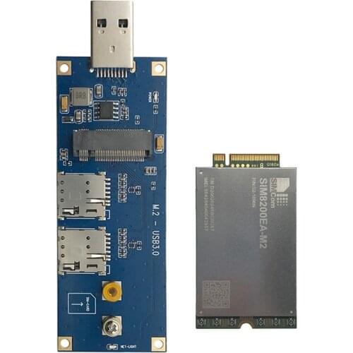 SIMCOM SIM8200EA SIM8200EA-M2 with m.2 to usb adpater 4g 5g Free Shipping by express such as DHL or fedex