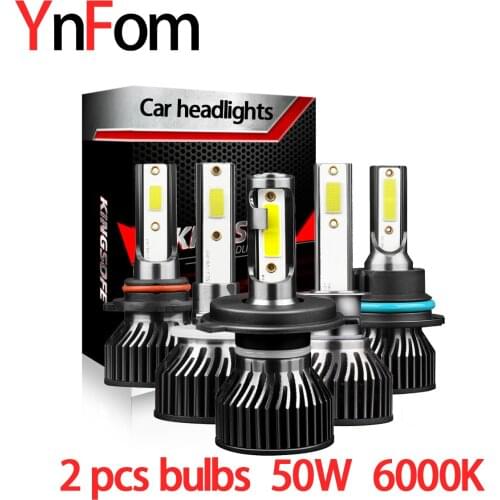 YNFOM LED car lamp H1 H7 H8 H9 H11 H10 H16 9005 9006 880 881 for fog lamp position on all types of cars