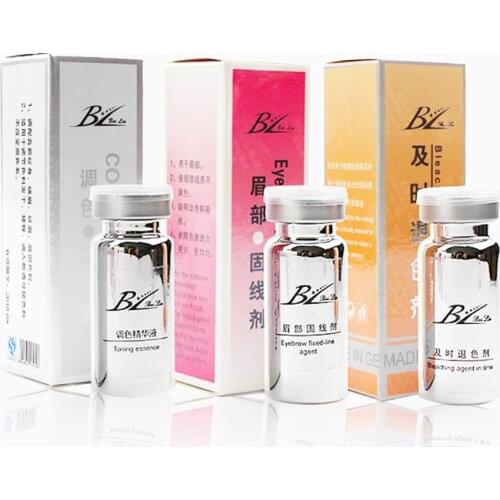 BL Assistance Liquid Eyebrow Lip Permanent Makeup Different Function Assistance Liquid For Tattoo Microblading Option