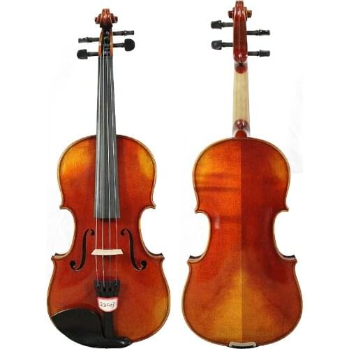 Floraparts 1/8-4/4 Violin Copy Antonio Stradivari Cremonese 1716 Model with Canvas Case and Brazil Bow FP12