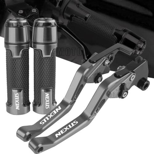 For GILERA NEXUS 125 250 E3 2007-2010 2009 2008 Motorcycle CNC Accessories Brake Clutch Lever Handlebar knobs Handle Hand Grips