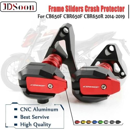 For HONDA CB650R CBR650R CB CBR 650R 2019 2020 Motorcycle CNC Falling Protection Frame Slider Fairing Guard Crash Pad Protector