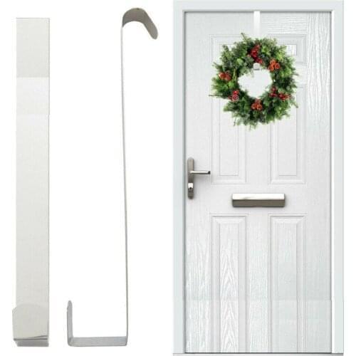 Garland Christmas Party Decoration Wall Holder Kitchen Wreath Door Metal