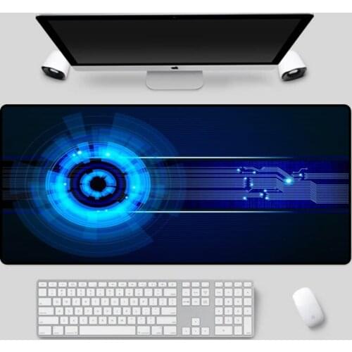 XGZ Large size exquisite mouse pad high-tech series pattern table pad PC computer essential anti-skid keyboard pad