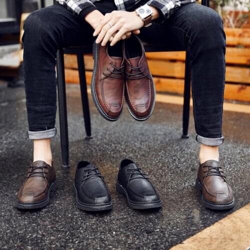 Men Leather Shoes Business MenS Dress Shoes Fashion Casual Wedding Shoes Comfortable Solid Color Men Shoes 2021 New