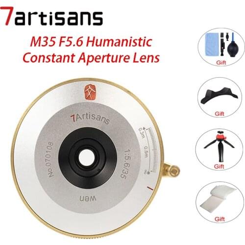 7 Artisans M35 F5.6 Humanistic Constant Aperture Lens forLeica M,M10,M240,M-P240,M-TYP246,Leica M-P mount Free Shipping