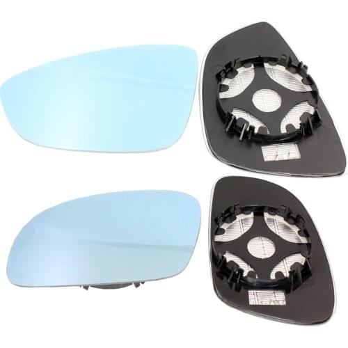 Wide View Auto Dimming Rear View Mirror Blue Heated Mirror Glass Led Turn Indicator for VW Beetle