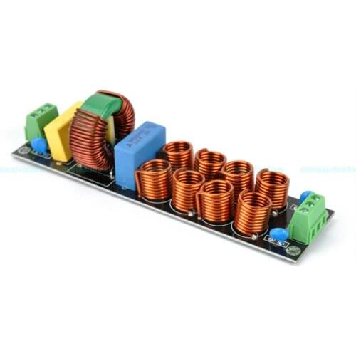 Heavy Duty 20A EMI Power Filter Purifier Noise Suppressor Audio Preamplifier Amplifier