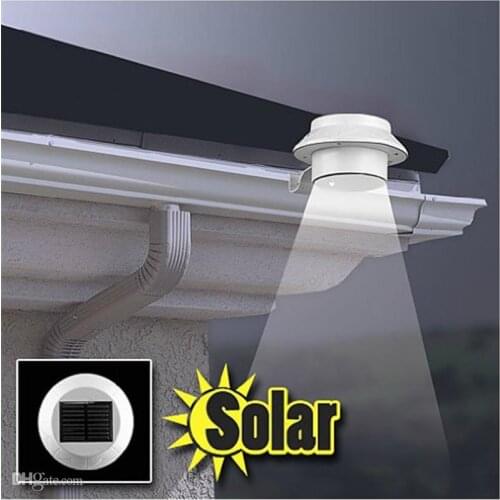 LED Solar Lamp Sensor Waterproof Solar Light 3 LEDs Street Light Outdoor Path Garden Wall Lamp Security Spot Lighting