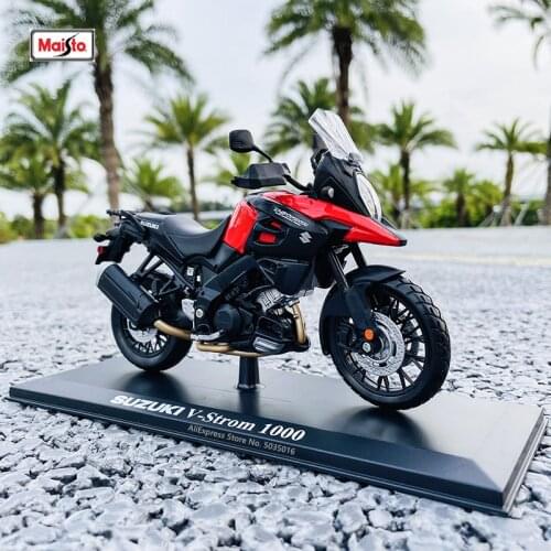 Maisto 1:12 Suzuki V-Strom alloy off-road motorcycle genuine authorized die-casting model toy car collection gift